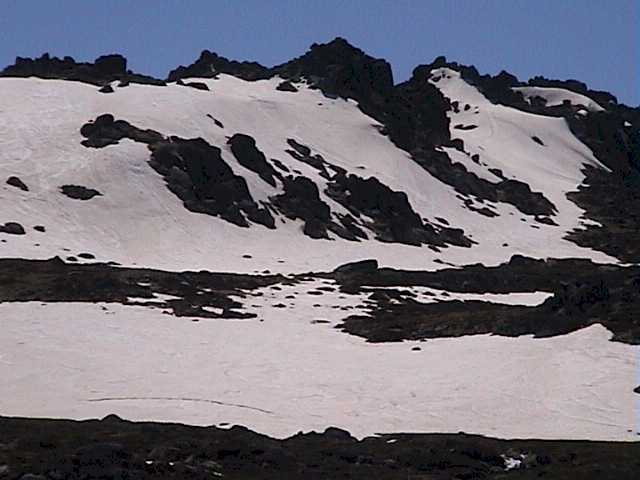 Chutes off the side of Signature Hill