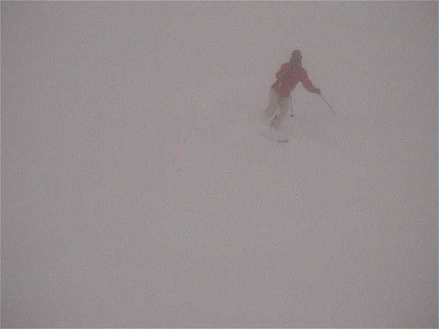 Karels - poor vis - great snow