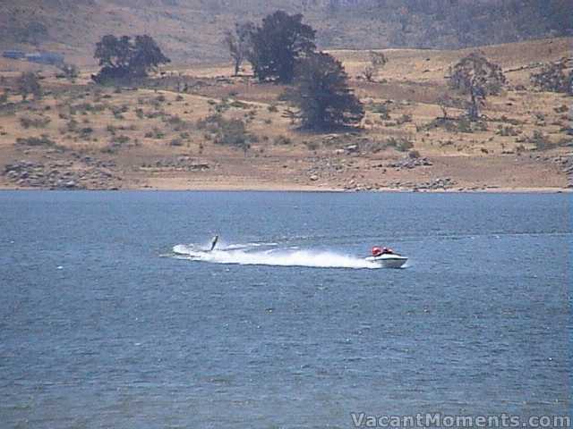 Action on Lake Jindabyne