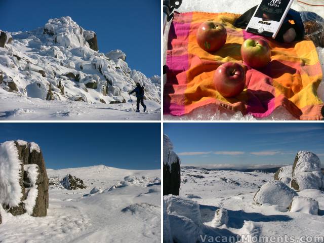 A daunting climb rewarded with views to Jindabyne and the Ramsheads
