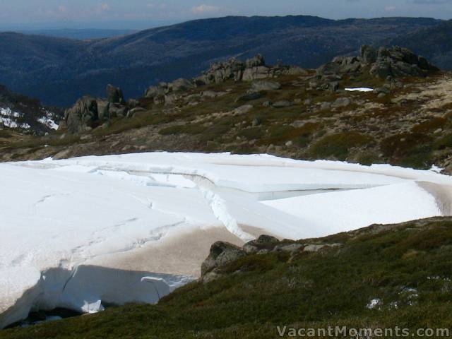The traverse from the Basin to Conrod Straight