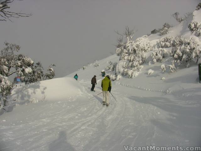 Top of Gunbarrel heading for High Noon