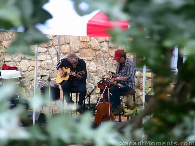 Nick Charles with Pete Fidler