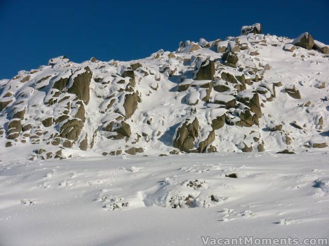 Some of my favourite chutes still need a little more snow for my liking