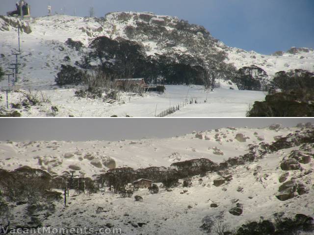 Friday: Eagles Nest and The Basin - how deep is that snow