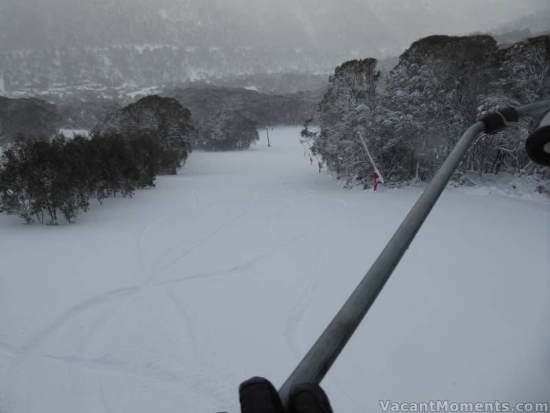 Lower World Cup on third ride up