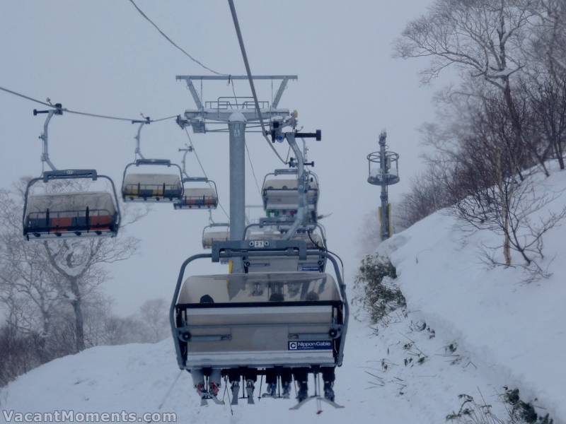 The new hooded quad in Niseko - courtesy of Rosco